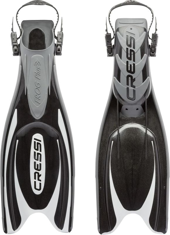 Photo 1 of Cressi Adult Powerful Efficient Open Heel Scuba Diving Fins small/medium 
