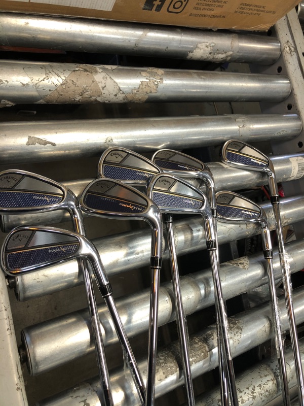 Photo 7 of ***see notes***Callaway Golf 2023 Paradym Iron Set 8 Right Steel Regular (A,P, 4,5,6,7,8,9)
