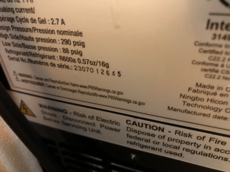 Photo 1 of **PARTS ONLY DOES NOT FUNCTION PROPERLY**
Nugget Countertop Ice Maker with Soft Chewable Ice
