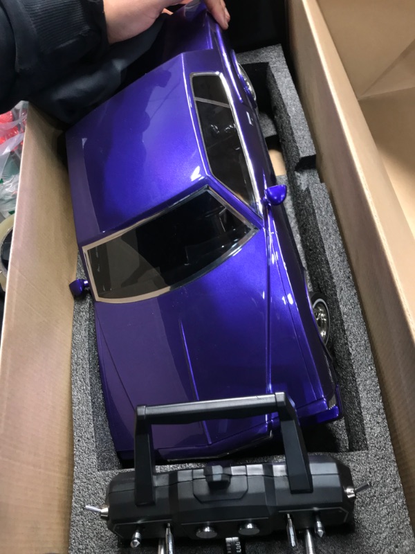 Photo 7 of ***SEE NOTES***Redcat Racing Monte Carlo RC Car 1/10 Scale Fully Licensed 1979 Chevrolet Monte Carlo Lowrider – 2.4Ghz Radio Controlled Fully Functional Lowrider Car – Purple
