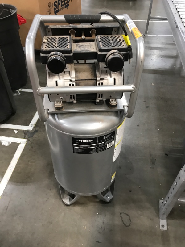 Photo 1 of 20 Gal. Vertical Electric-Powered Silent Air Compressor