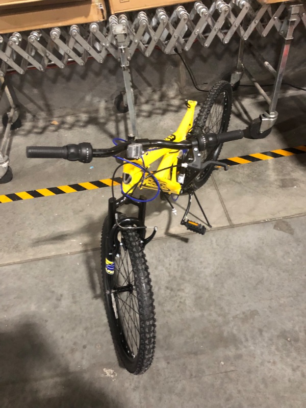 Photo 5 of ***USED - MISSING PARTS - SEE COMMENTS***
Dynacraft Vertical Alpine Eagle 24" Bike, Yellow