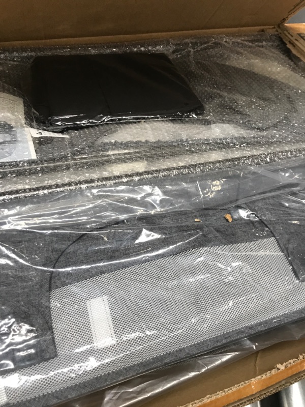 Photo 1 of Infant Master 3 in 1 Baby Bassinet Bedside Sleeper, Bedside Bassinet, Portable Travel Crib with 5 Gears Height Adjustable, Fold-able Baby Bed with Comfy Mattress, Baby Cribs for Newborn, Grey