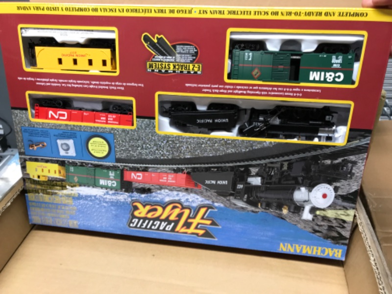 Photo 2 of Bachmann Trains - Pacific Flyer Ready To Run Electric Train Set - HO Scale