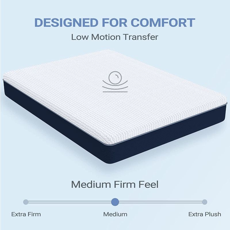 Photo 1 of 6 Inch Memory Foam Mattress
