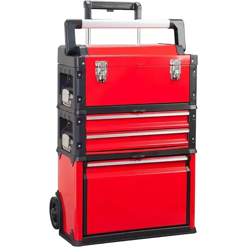 Photo 1 of 19.3 In. L X 9 In. W X 29.3 In. H, Modular Tool Box Storage System
