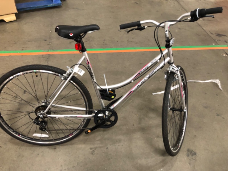 Photo 1 of ***NONREFUNDABLE - NOT FUNCTIONAL - FOR PARTS ONLY - SEE COMMENTS***
KENT 700C Transit Bicycle, 26" Wheels, Pink/Silver, GS62751