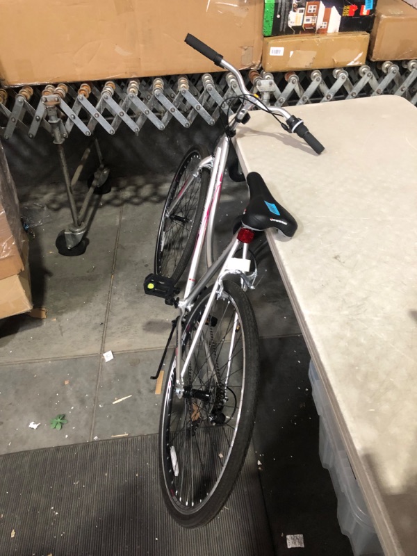 Photo 6 of ***NONREFUNDABLE - NOT FUNCTIONAL - FOR PARTS ONLY - SEE COMMENTS***
KENT 700C Transit Bicycle, 26" Wheels, Pink/Silver, GS62751