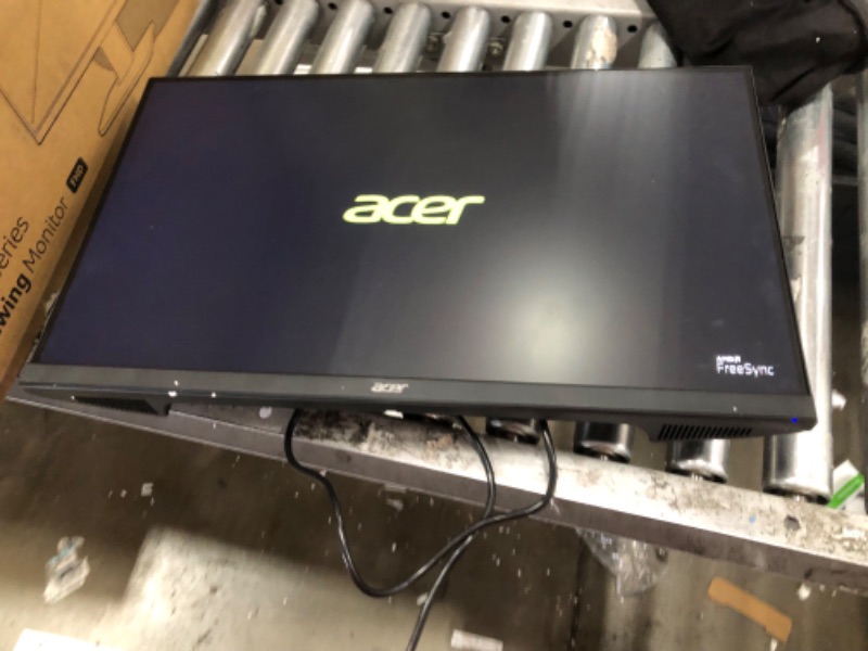 Photo 2 of Acer KB272 Hbi 27" Full HD (1920 x 1080) Zero-Frame Gaming Office Monitor | 100Hz | 1ms (VRB) | Low Blue Light | Tilt | HDMI & VGA Ports Full HD USB Streaming 2MP Webcam With Webcam 27-inch IPS 100Hz