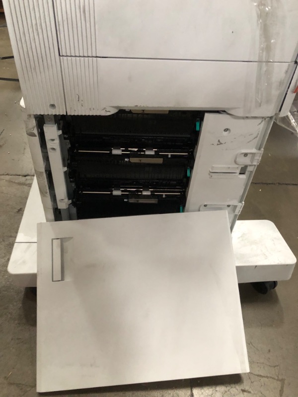 Photo 10 of HP LaserJet Enterprise MFP M634z Monochrome All-in-One Printer with built-in Ethernet, 2-sided printing, extra paper trays & 3-bin stapler/stacker (7PS96A)
