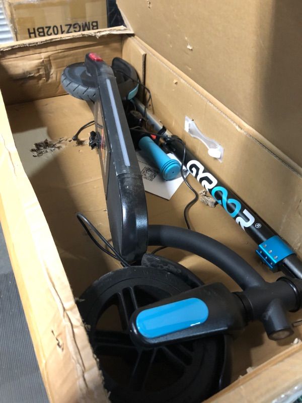 Photo 5 of ***NONREFUNDABLE - NOT FUNCTIONAL - FOR PARTS ONLY - SEE COMMENTS***
Gyroor H40 Kids Electric Scooter with 180W Motor & LED Visible Display, 10 Mph, Colorful Lights