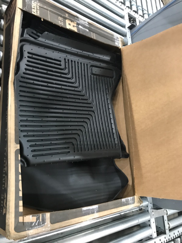 Photo 3 of Husky Liners Weatherbeater Series | Front & 2nd Seat Floor Liners | Black | 99001 | Fits 09-18 Ram 1500 (new body) Crew Cab,10-18 Ram 2500/3500 19-22 Ram 1500(Classic) w/automatic transmission