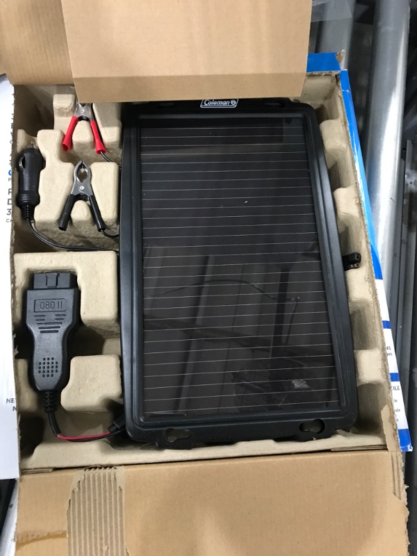 Photo 4 of Coleman 3.5 Watt Solar Battery Trickle Charger with OBD-II Connector