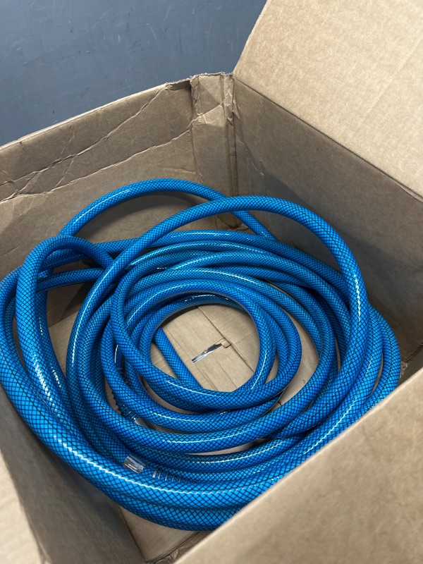 Photo 2 of Camco 50ft Premium Drinking Water Hose - Lead Free and Anti-Kink Design - 20% Thicker than Standard Hoses - Features a 5/8" Inner Diameter (21009)