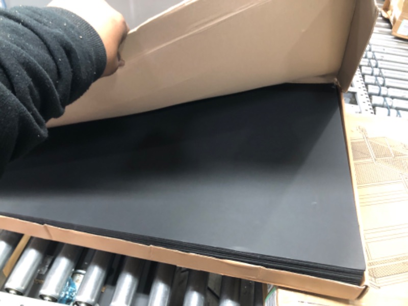 Photo 1 of Union Premium Black Foam Board 24 x 36 x3/16" 10-Pack : Matte Finish High-Density Professional Use, Perfect for Presentations, Signboards, Arts and Crafts, Framing, Display (Black, 24 x 36 x 3/16") Black 24 x 36 x 3/16"