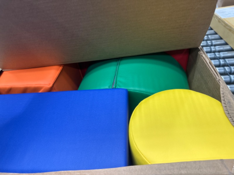 Photo 1 of Factory Direct Partners 12364-AS SoftScape Playtime and Climb Multipurpose Playset for Infants and Toddlers, 9m-2yrs (6-Piece) - Assorted Assorted Playset