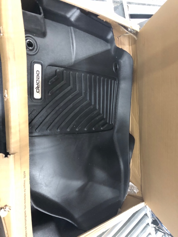 Photo 2 of 1 Set; OEDRO Floor Mats EO1001W012 Off-Road 4X4 DIY Black
