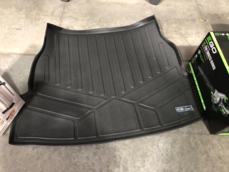 Photo 2 of ***FOR UNKNOWN MAKE AND MODEL***
SMARTLINER All Weather Custom Fit Cargo Liner Trunk Floor Mat Black