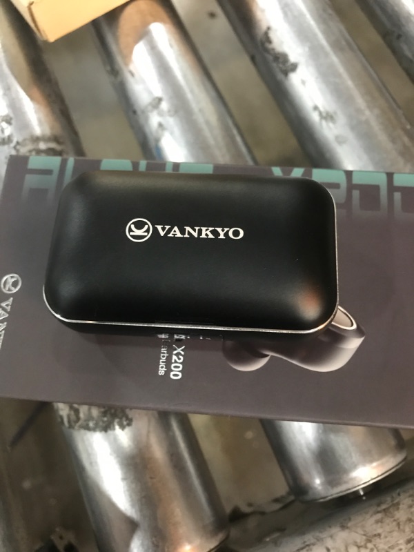 Photo 3 of * only right ear functional * 
VANKYO X200 True Wireless Earbuds, Bluetooth 5.0 Earbuds in-Ear TWS Stereo Headphones with Smart LED Display