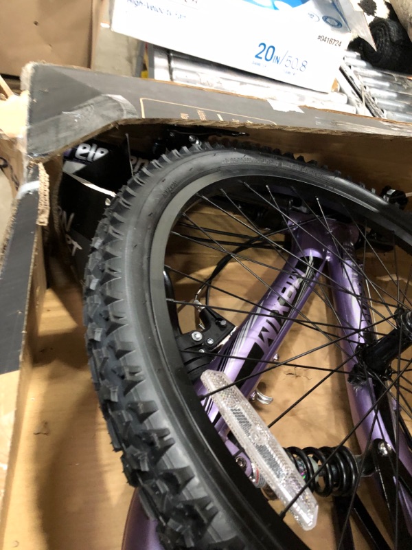 Photo 6 of ***Parts Only***Mongoose Maxim Girls Mountain Bike, 24-Inch Wheels, Aluminum Frame, 21-Speed Drivetrain, Lavender