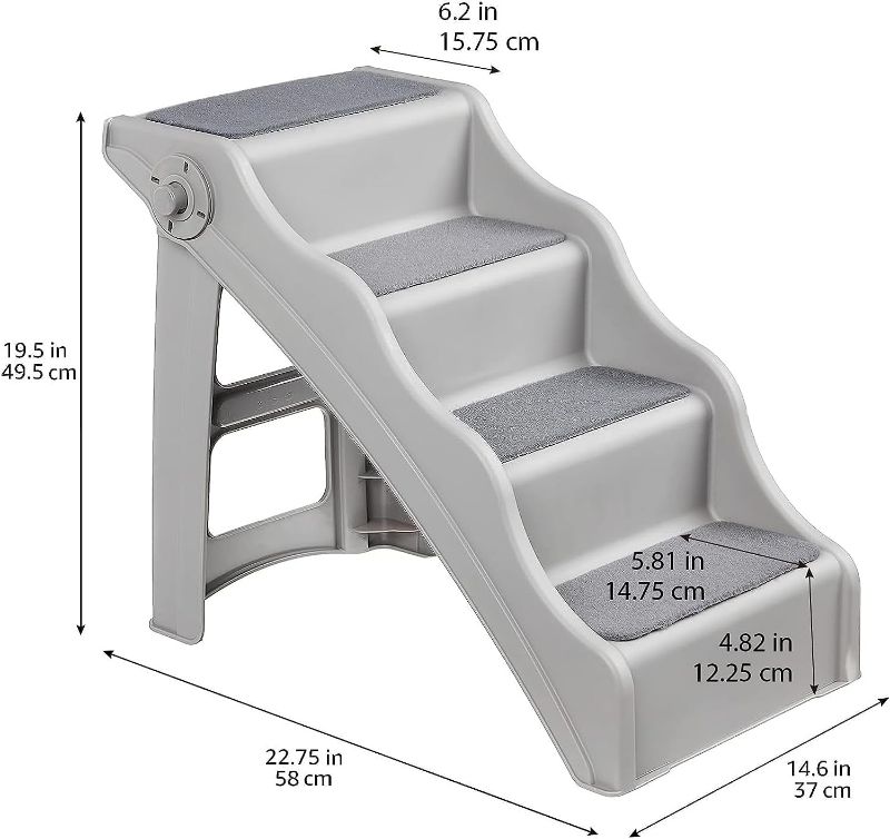 Photo 1 of 4 step dog stairs for bed ect 