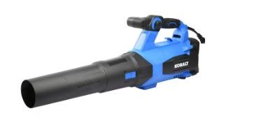 Photo 1 of [FOR PARTS, READ NOTES] NONREFUNDABLE
Kobalt 700-CFM 115-MPH Corded Electric Handheld Leaf Blower
