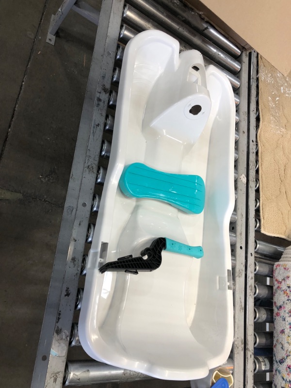 Photo 2 of **Check notes**Gizmo Riders Nebula Ice-Blue Snow Sled for Kids with Steering and Brakes 120lbs Ages 3+ Ice Blue
