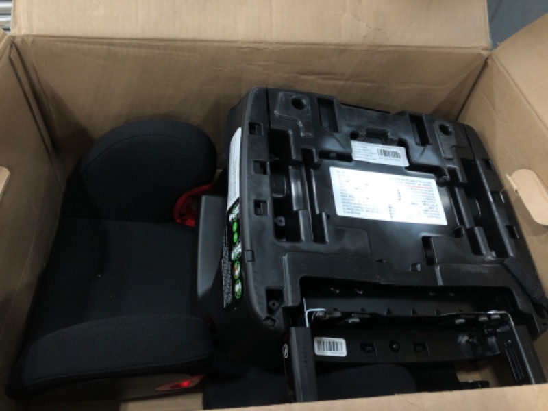 Photo 1 of Clek Oobr High Back Booster Car Seat with Rigid Latch, Railroad (Flame Retardant Free)