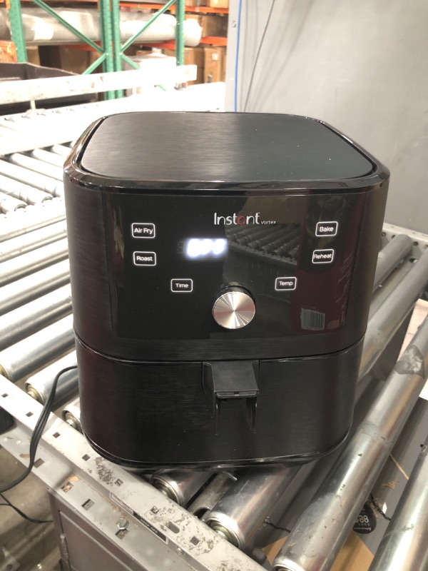 Photo 2 of Instant Vortex 6 Quart Air Fryer Oven, 4-in-1 Functions, From the Makers of Instant Pot, Customizable Smart Cooking Programs, Nonstick and Dishwasher-Safe Basket, App With Over 100 Recipes 6QT Vortex