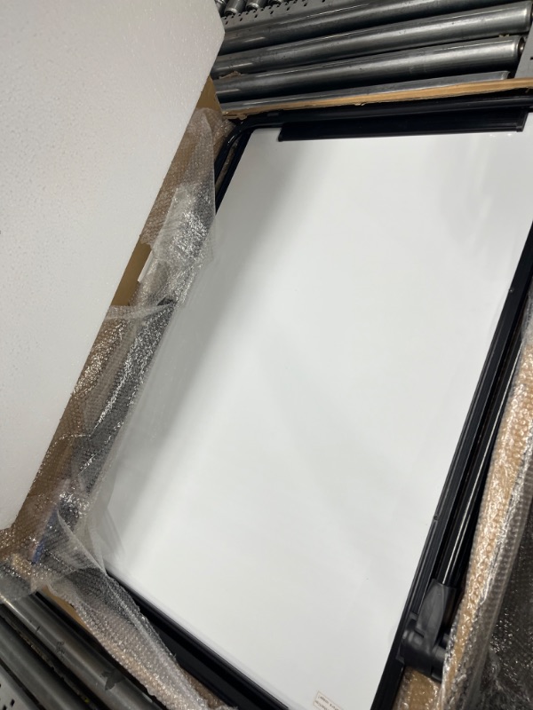 Photo 1 of WonderView Stand White Board, Double Sided Magnetic Dry Erase Board Portable Whiteboard 36*24 inch, Perfect for Classroom, Preschool, Homeschool, Restaurant and Presentation Black