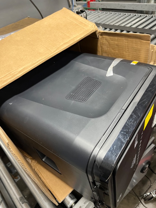 Photo 1 of Amazon Commercial 200-Sheet Auto Feed Cross-Cut Paper Shredder with Pullout Basket 200 Sheet New 200-Sheet Cross-Cut Auto Feed`
