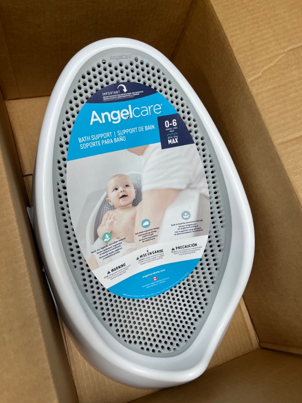 Photo 2 of Angelcare Baby Bath Support (Grey) | Ideal for Babies Less than 6 Months Old