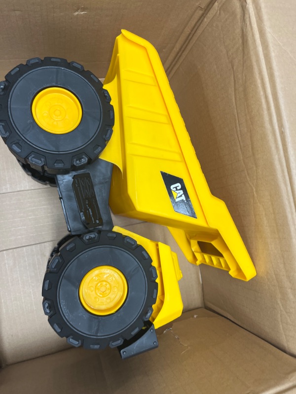 Photo 1 of Funrise CAT Construction 15" Dump Truck, Yellow Cat 15" Dump Truck Truck