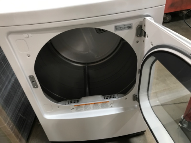 Photo 7 of LG 7.3-cu ft Electric Dryer (White) ENERGY STAR
