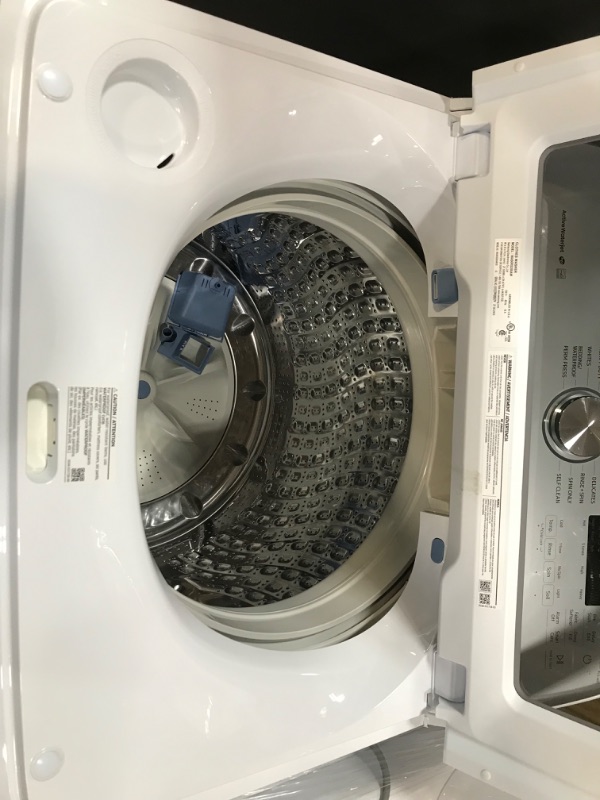 Photo 6 of Samsung 5-cu ft High Efficiency Impeller Top-Load Washer (White) ENERGY STAR
