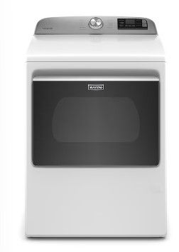Photo 1 of Maytag Smart Capable 7.4-cu ft Hamper DoorSmart Gas Dryer (White)
