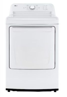 Photo 1 of LG 7.3-cu ft Reversible Side Swing Door Gas Dryer (White) ENERGY STAR
