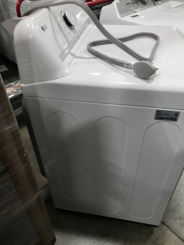 Photo 4 of LG 7.3-cu ft Electric Dryer (White) ENERGY STAR
