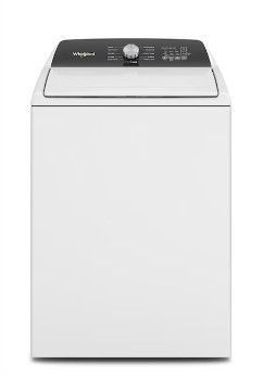 Photo 1 of Whirlpool 4.6-cu ft High Efficiency Impeller Top-Load Washer (White)

