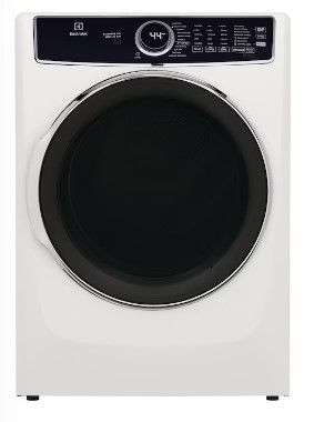 Photo 1 of Electrolux 8-cu ft Stackable Steam Cycle Electric Dryer (White) ENERGY STAR
