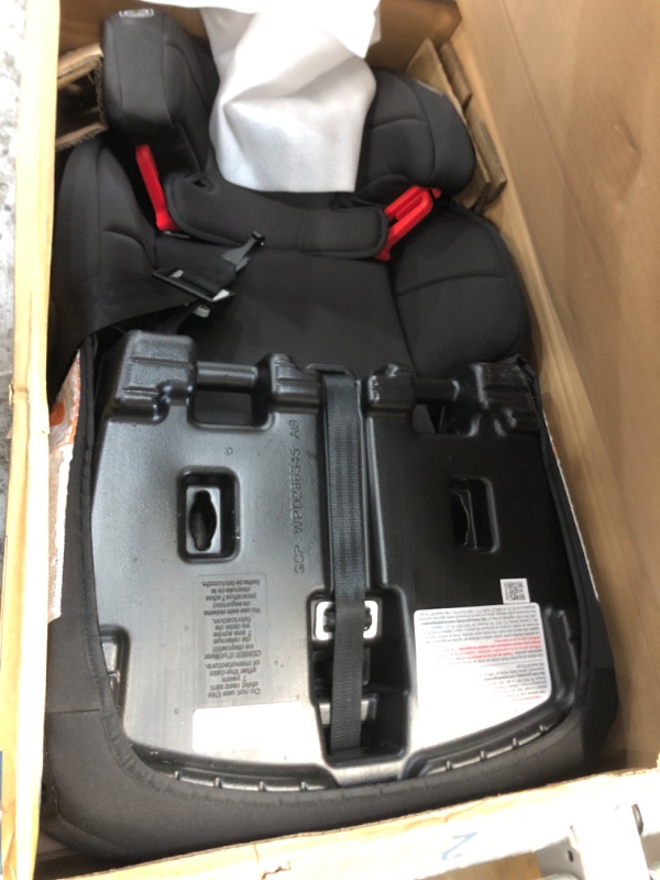 Photo 2 of ***USED - MISSING HARNESS STRAPS***
Graco Tranzitions 3 in 1 Harness Booster Seat, Proof Tranzitions Black