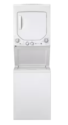 Photo 1 of GE Electric Stacked Laundry Center with 2.3-cu ft Washer and 4.4-cu ft Dryer
