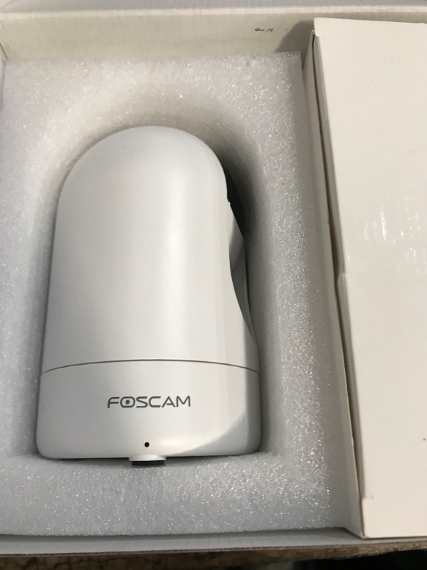 Photo 2 of FOSCAM Home Security Camera R4S 4MP(2K) WiFi Camera, 2.4/5GHz Wireless IP Indoor Camera with AI Human Detection & Sound Detection, 33ft Night Vision, 2-Way Audio,Compatible with Alexa, White(Renewed)