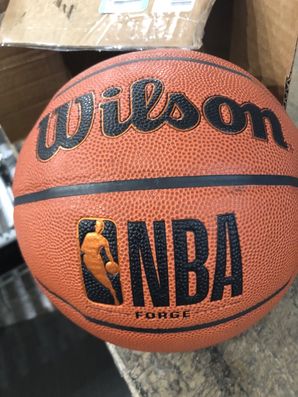 Photo 2 of WILSON NBA Forge Series Indoor/Outdoor Basketballs Size 7 - 29.5" Forge Brown