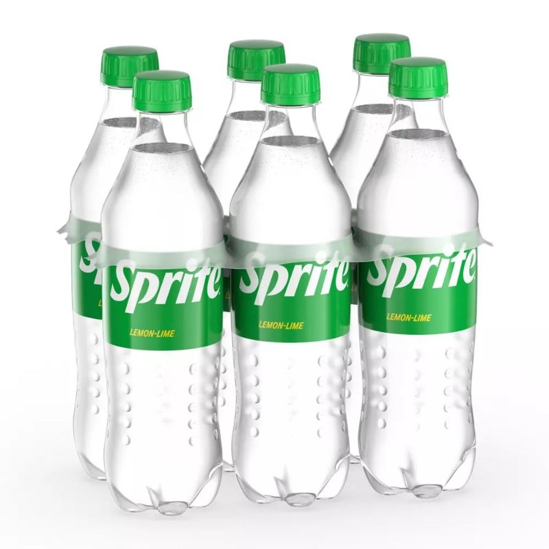 Photo 1 of *EXP DEC 2023* Sprite, 16.9 fl oz, 6 Pack Sprite 16.9 Ounce Bottles (Pack of 6)