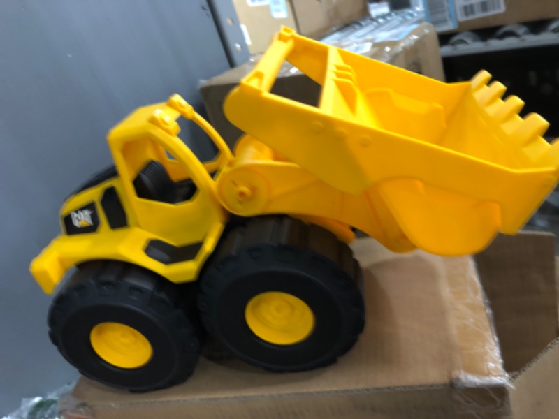 Photo 2 of CatToysOfficial 15" Wheel Loader Construction Toy | Ages 3+ | Sturdy Plastic | No Batteries Required | Cat Construction Tough Rigs Series