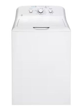 Photo 1 of GE 4.2-cu ft Agitator Top-Load Washer (White)
