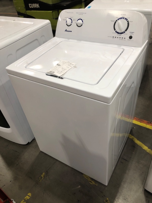 Photo 2 of Amana 3.5-cu ft Agitator Top-Load Washer (White)
