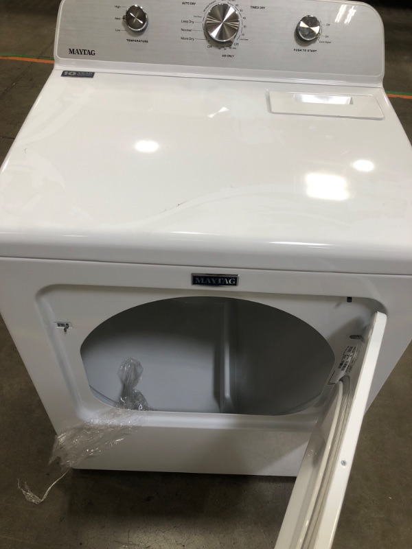 Photo 2 of Maytag 7-cu ft Electric Dryer (White)
