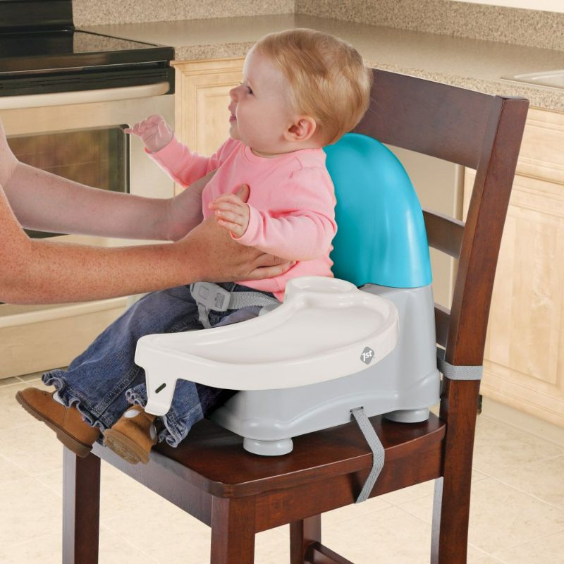 Photo 3 of (READ NOTES) Safety 1??® Easy Care Swing Tray Feeding Booster, Atlantis